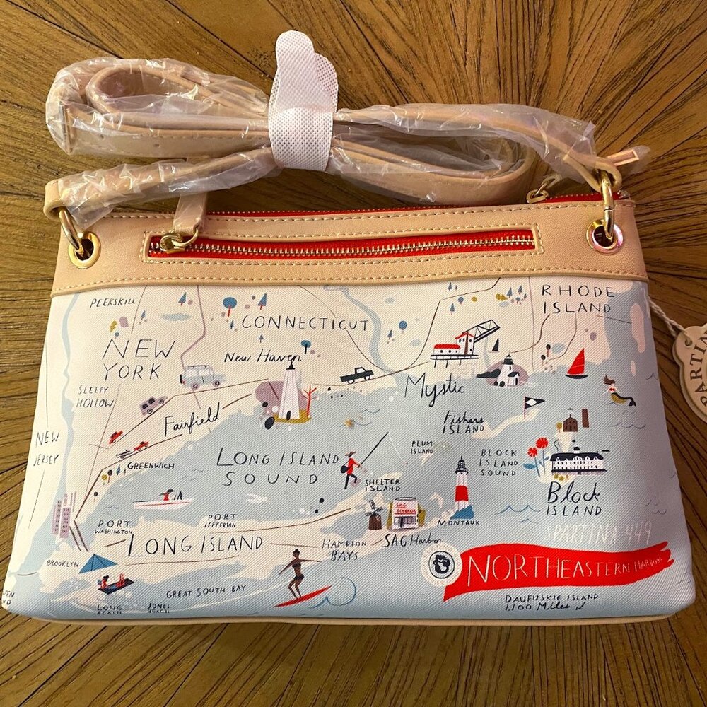 Spartina 449 Northeastern Harbors Crossbody Bag